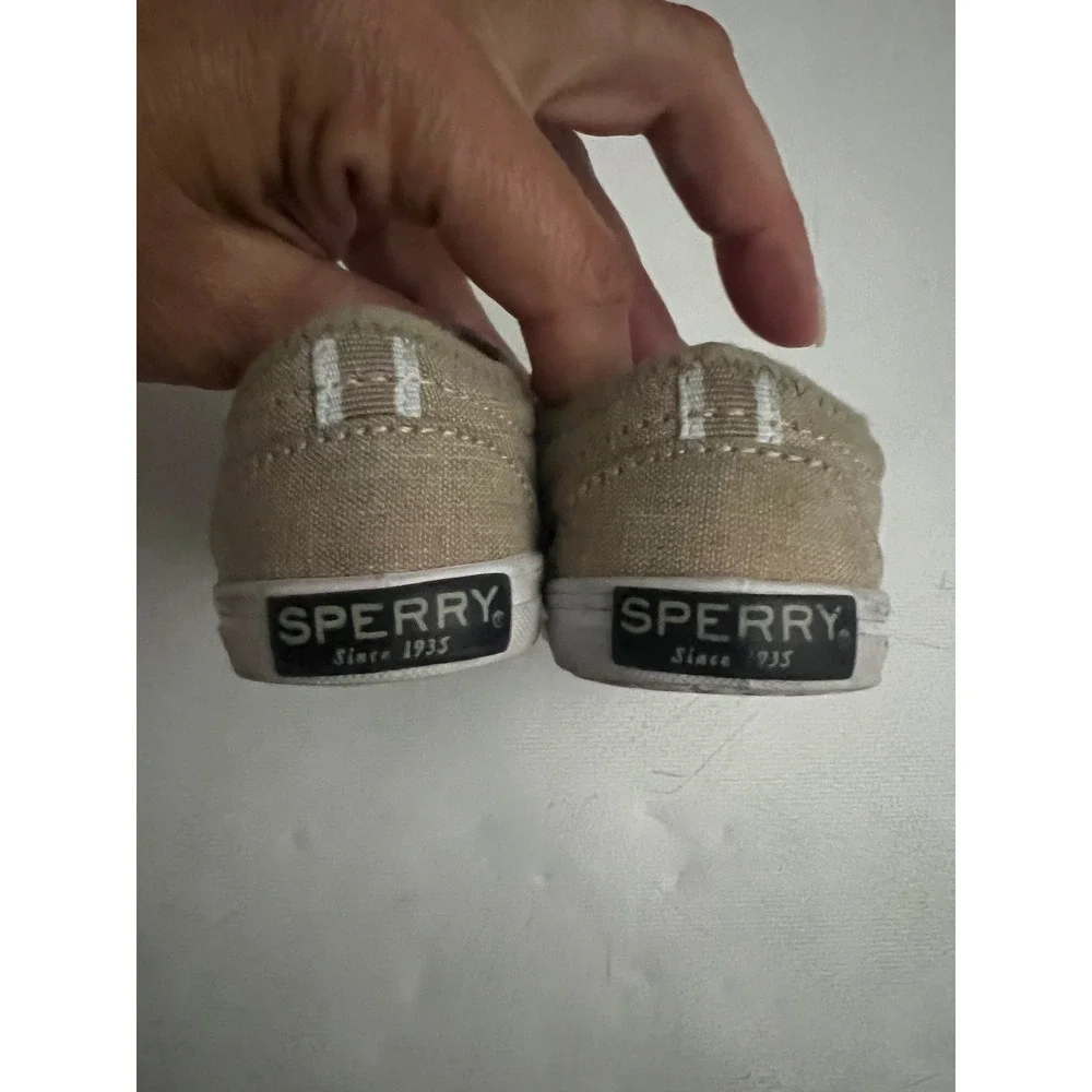Sperry Boat Shoes Memory Foam Casual Tan Toddler Shoes Size 3M‎